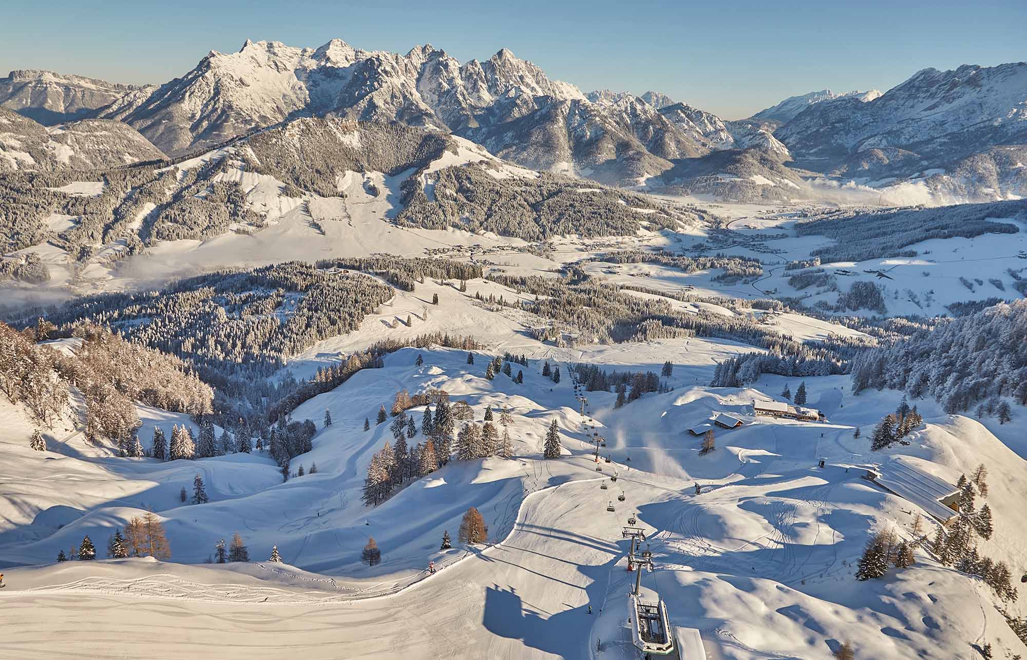Winter Saalbach Hinterglemm Rosentalerhof Hotel and Apartments