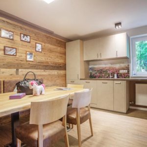 Appartementküche Rosentalerhof Saalbach Hinterglemm