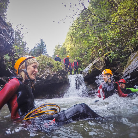 Saalbach-canyoning Rosentalerhof