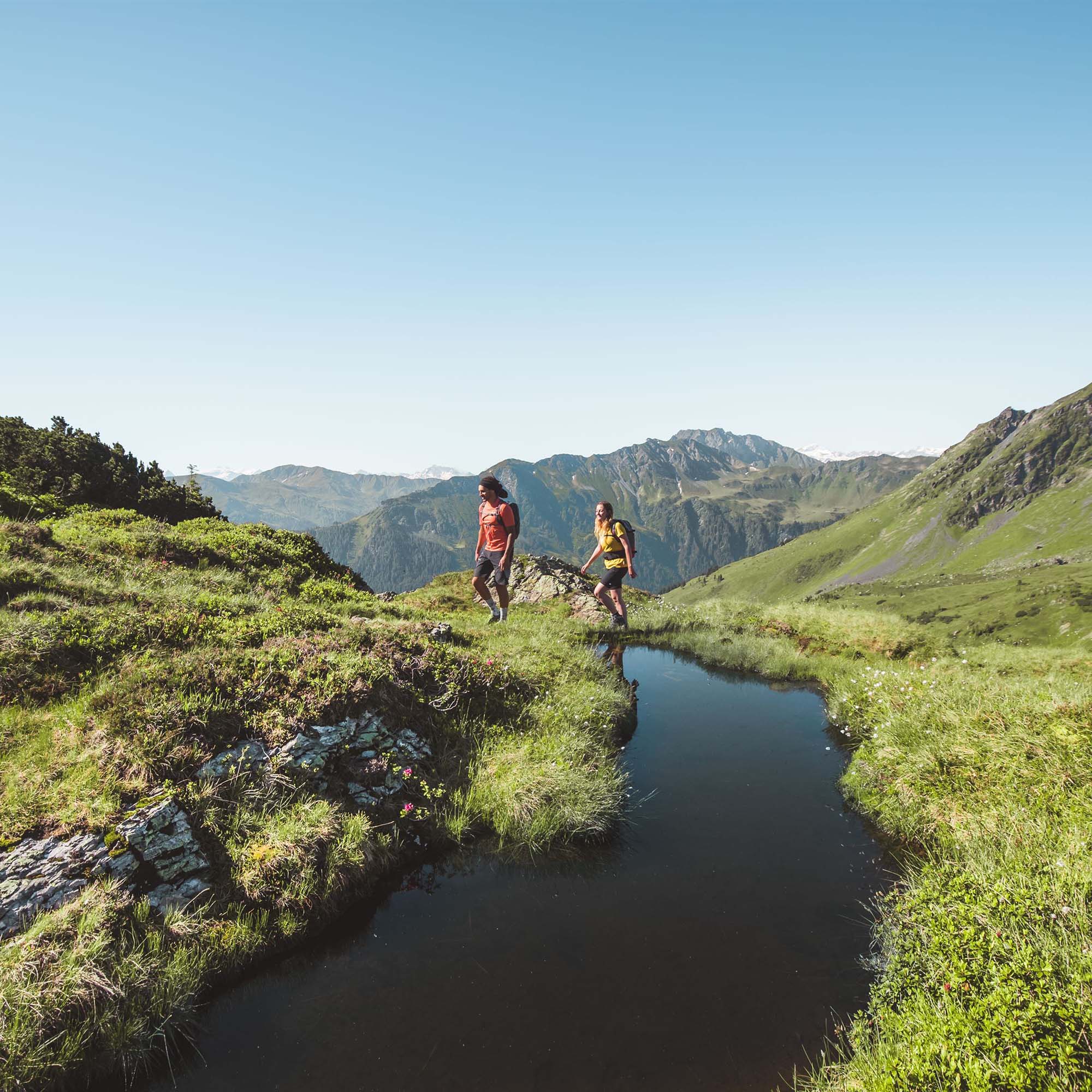 Wandern Saalbach Hinterglemm